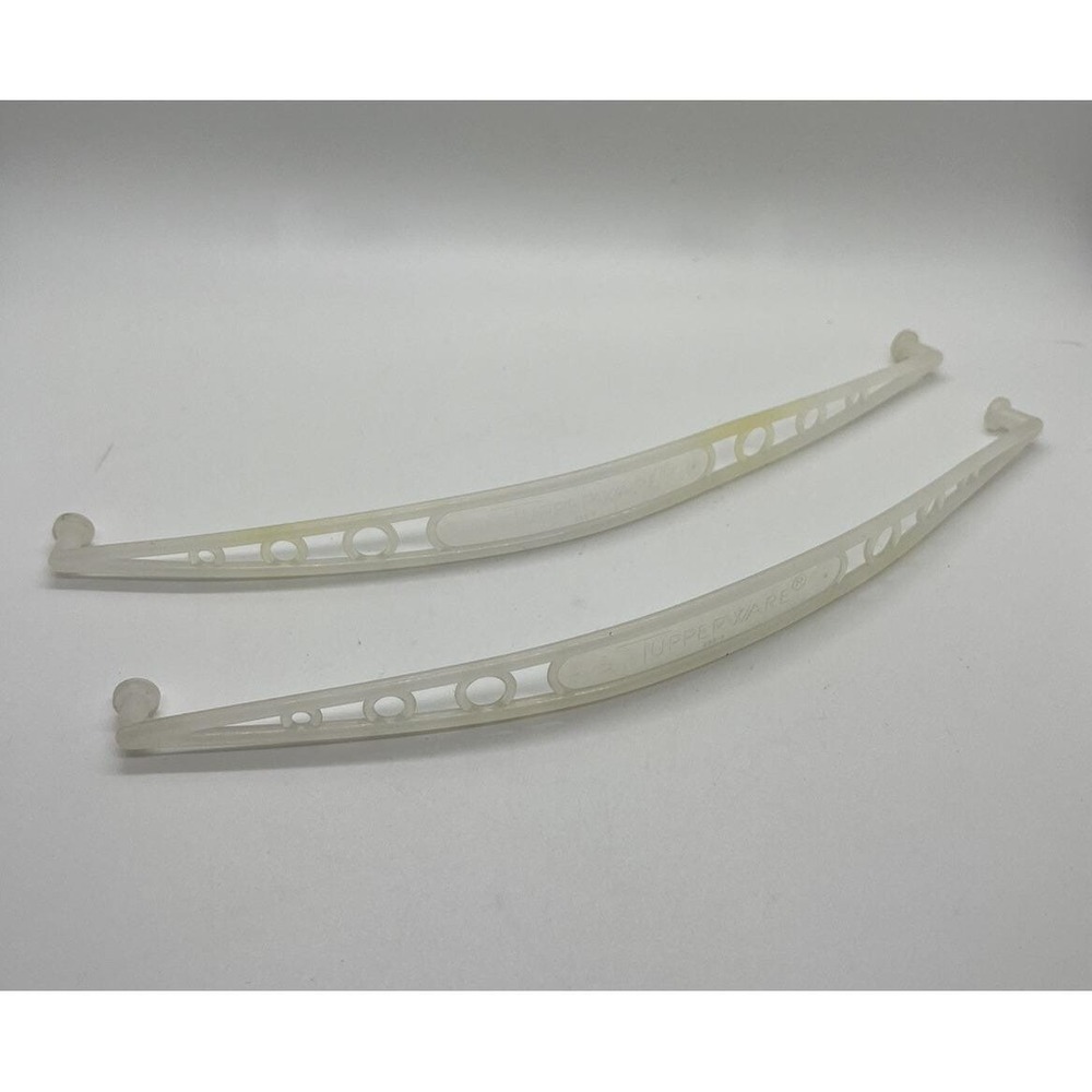 Vintage Tupperware 2 Qt Bev‎ Cariolier Replacement Handles White 593